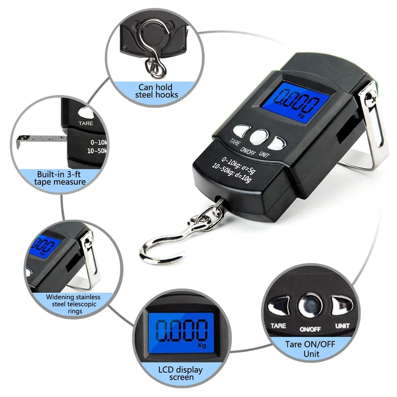FLYSAND 110lb/50kg Electronic  - огляд і ціна Fishing Depth Finder