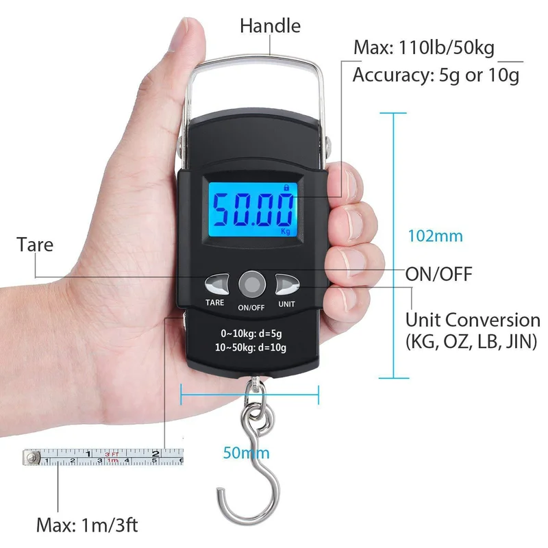 FLYSAND 110lb/50kg Electronic  - огляд і ціна Fishing Depth Finder